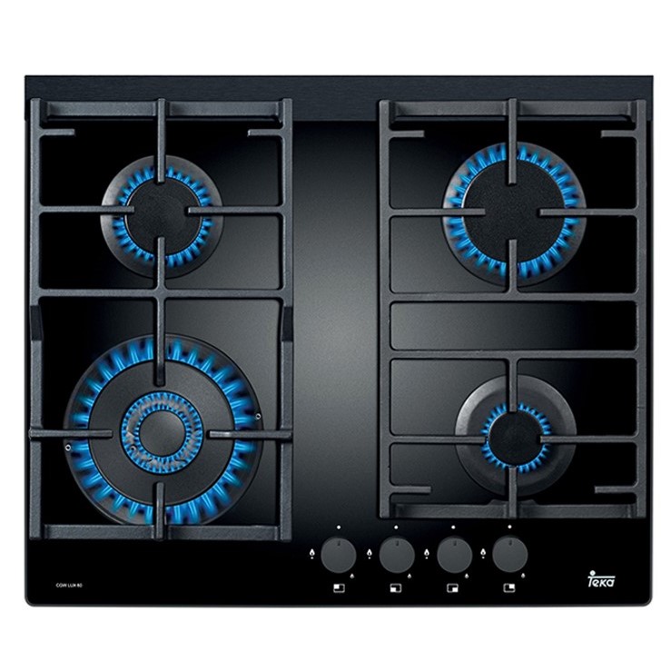 TEKA Gas on Glass Cooktop 60cm CGWLUX604